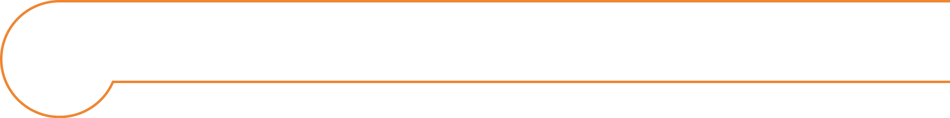 Koru shape orange line v52